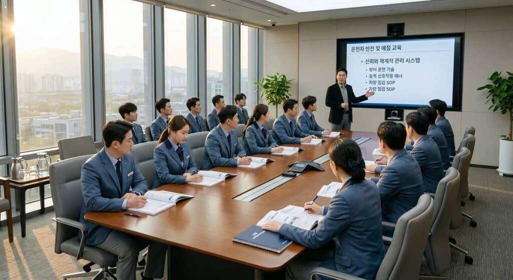 안전한 대리운전 추천 관련 프리미엄 기사 Safety Training 현장의 모습