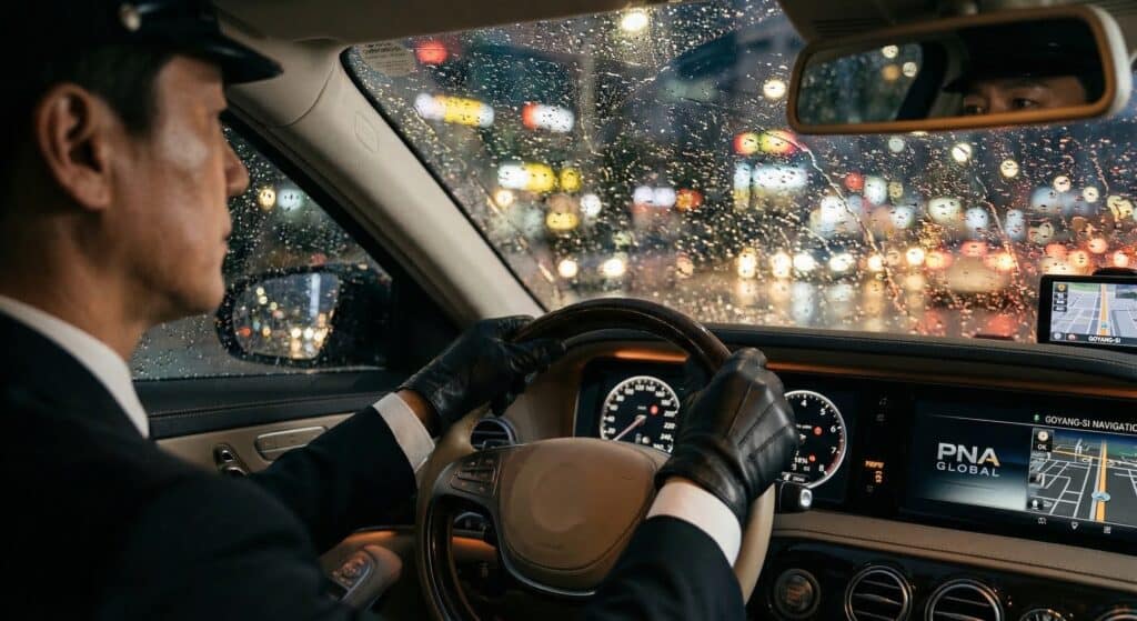여성대리운전 관련 야간 주행 중 안전을 최우선하는 기사