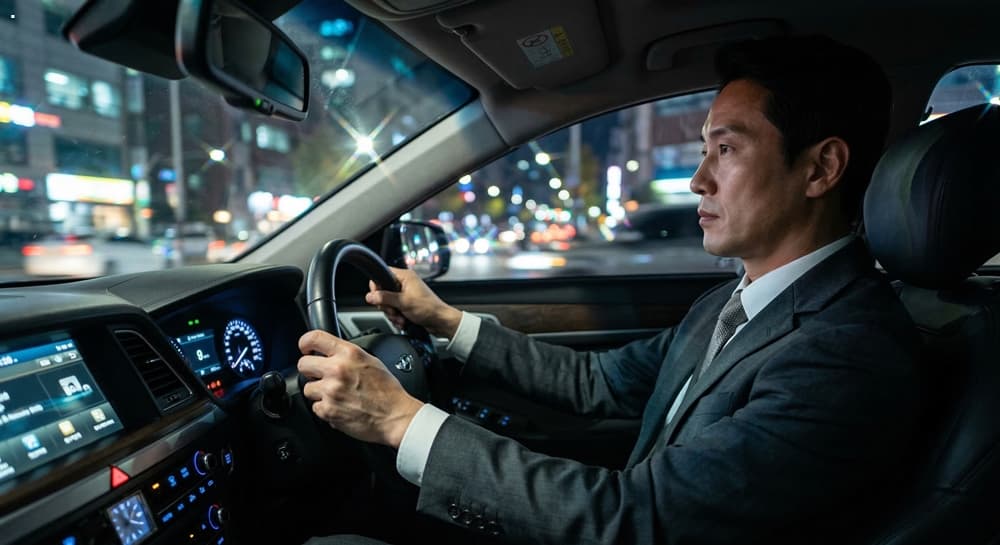 운전기사구인구직 관련 운전 경력을 철저히 검증하는 모습